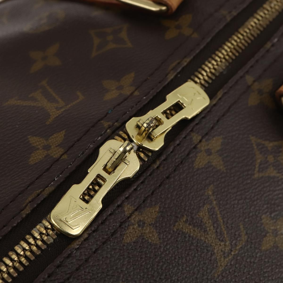 LOUIS VUITTON Monogram Keepall 60 Boston Bag M41422 LV Auth 189524