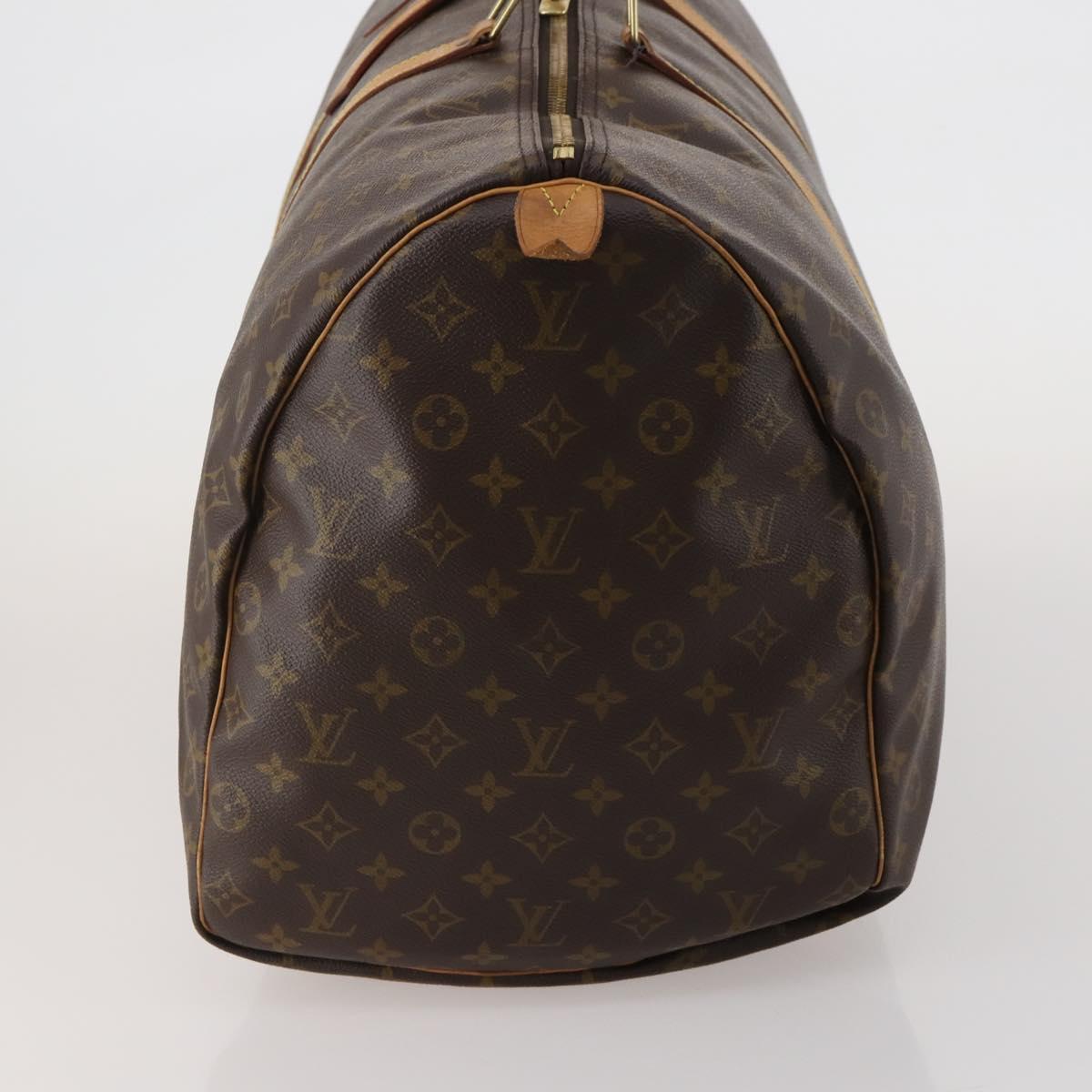 LOUIS VUITTON Monogram Keepall 60 Boston Bag M41422 LV Auth 189524