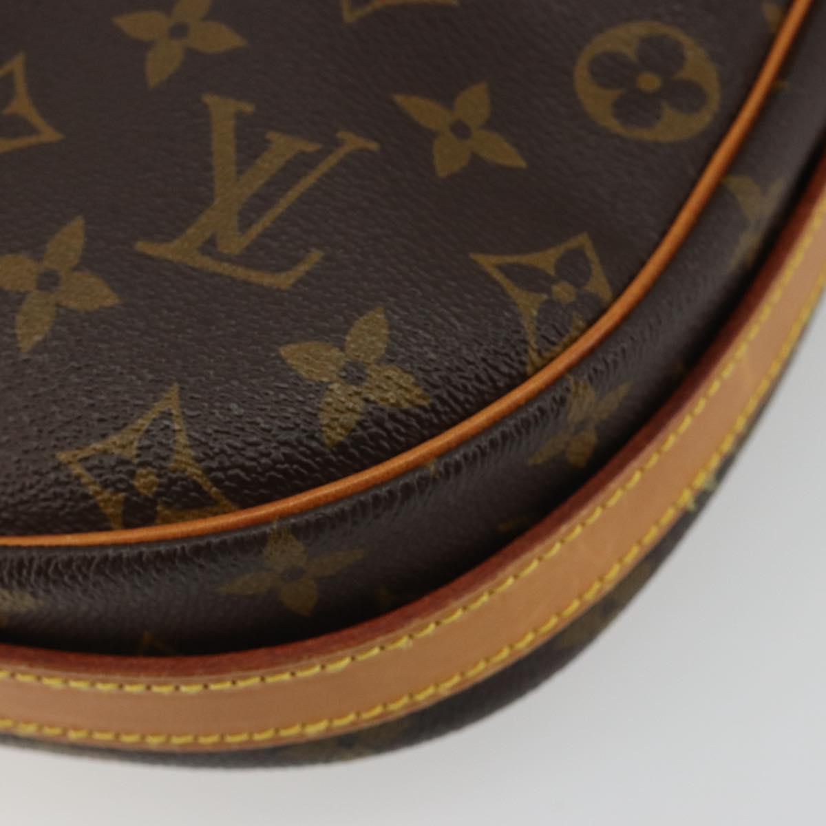 LOUIS VUITTON Monogram Jeune Fille GM Shoulder Bag M51225 LV Auth 189527