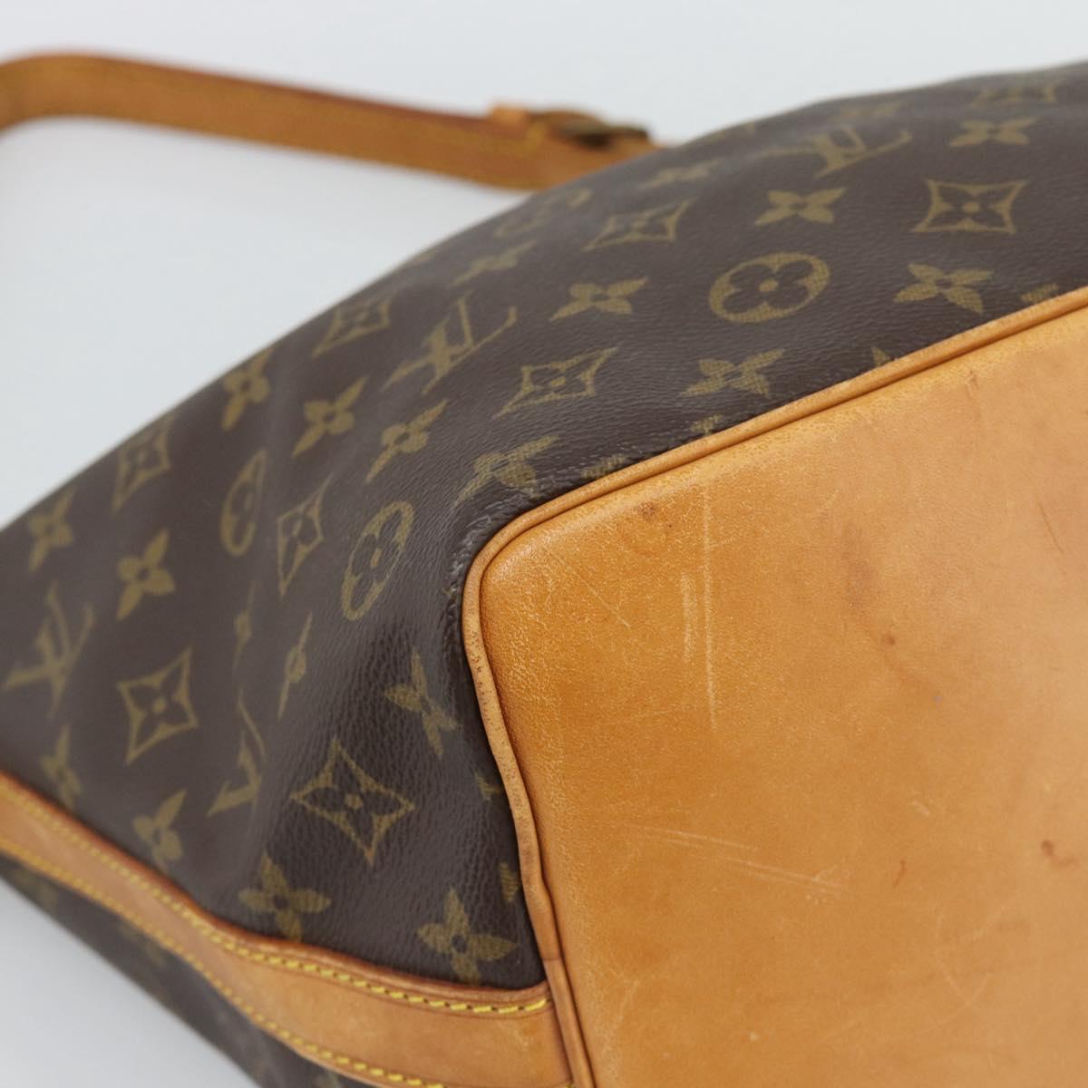LOUIS VUITTON Monogram Petit Noe Shoulder Bag M42226 LV Auth 189528