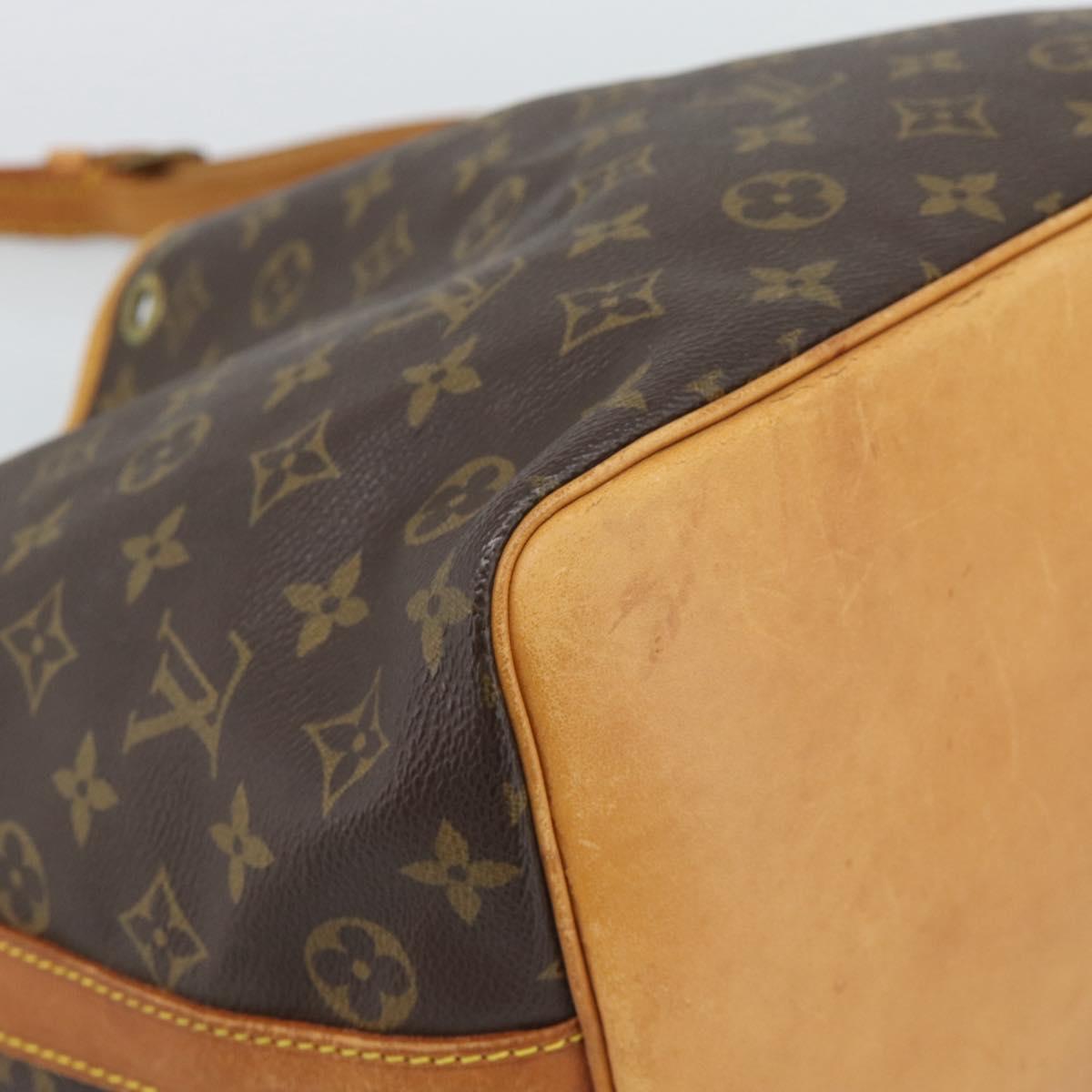 LOUIS VUITTON Monogram Petit Noe Shoulder Bag M42226 LV Auth 189528