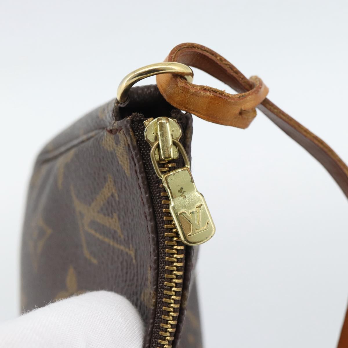 LOUIS VUITTON Monogram Pochette Accessoires Pouch M51980 LV Auth 189529