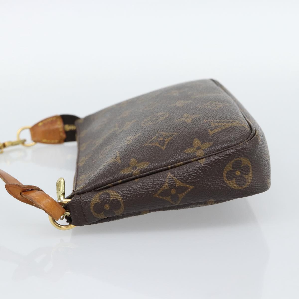 LOUIS VUITTON Monogram Pochette Accessoires Pouch M51980 LV Auth 189529