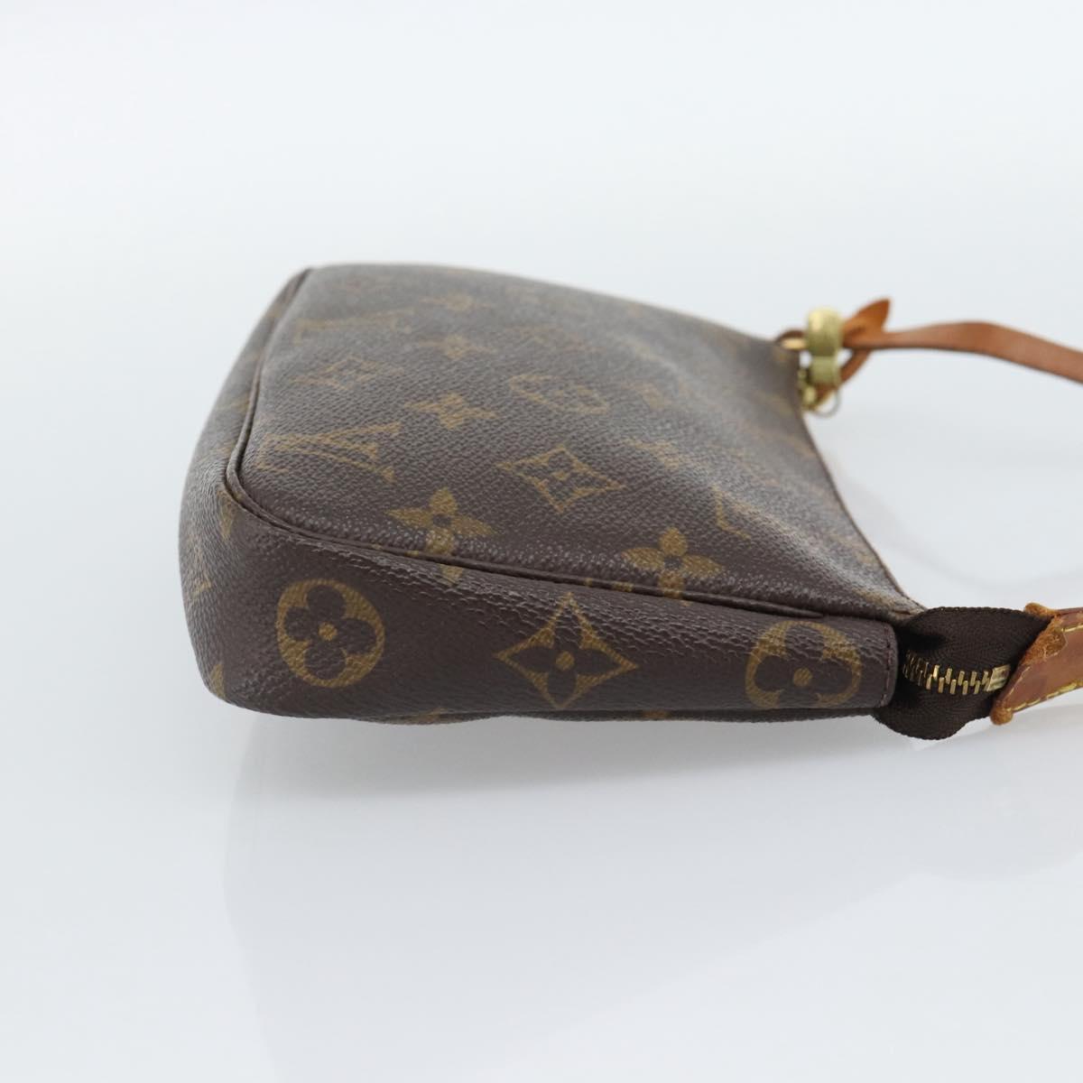 LOUIS VUITTON Monogram Pochette Accessoires Pouch M51980 LV Auth 189529