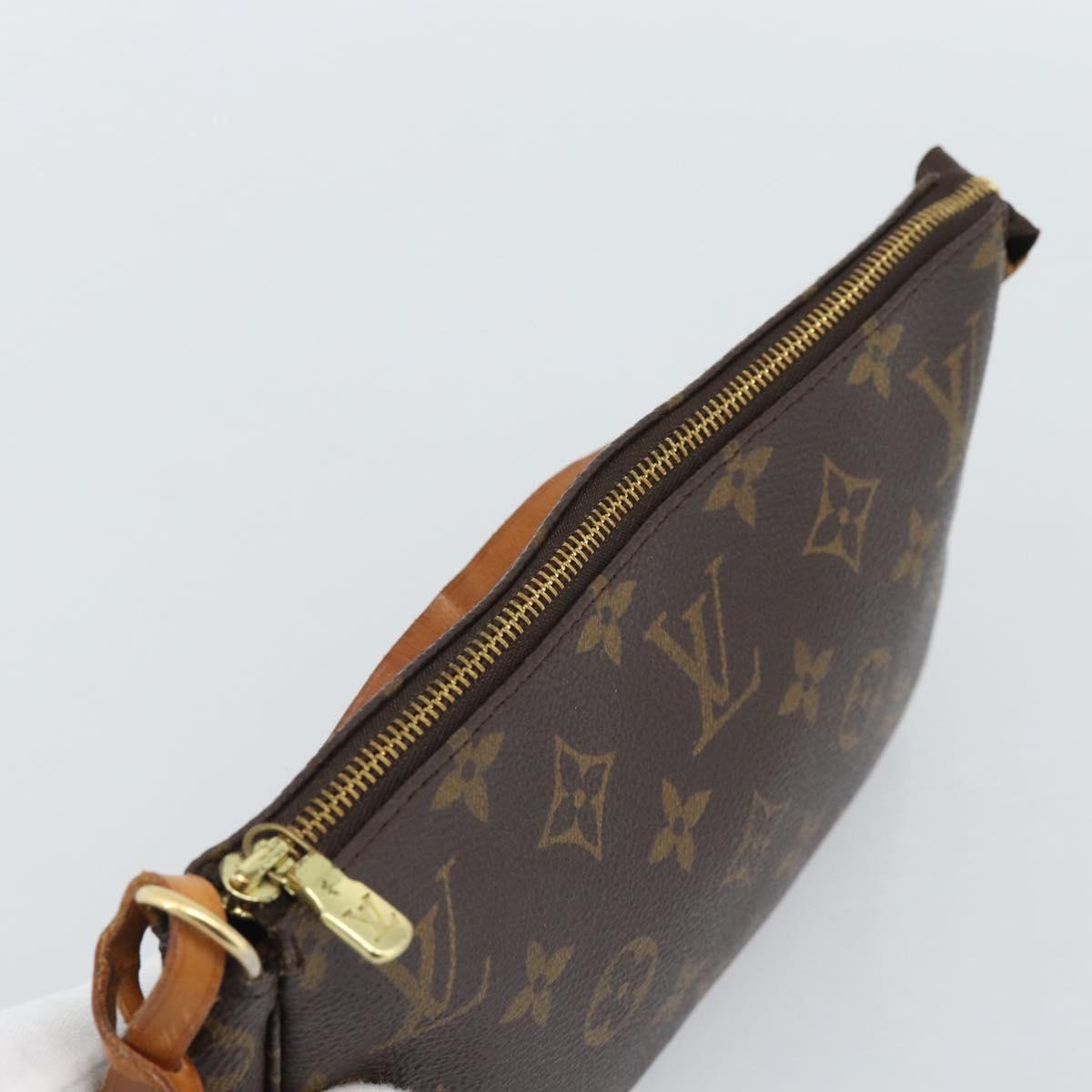 LOUIS VUITTON Monogram Pochette Accessoires Pouch M51980 LV Auth 189529