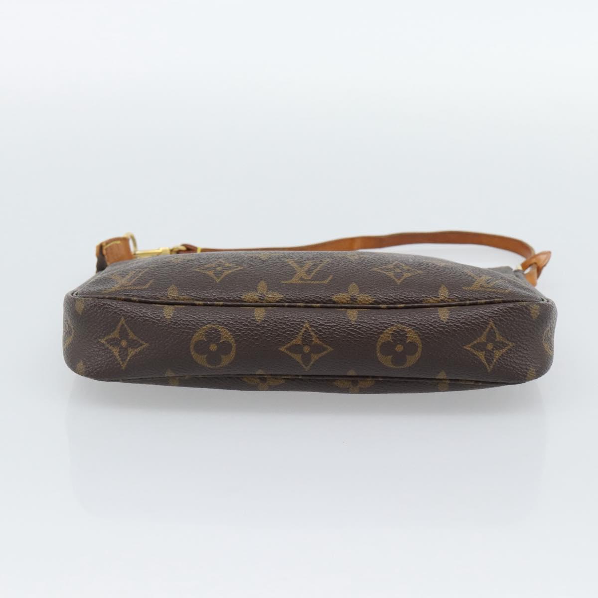 LOUIS VUITTON Monogram Pochette Accessoires Pouch M51980 LV Auth 189529