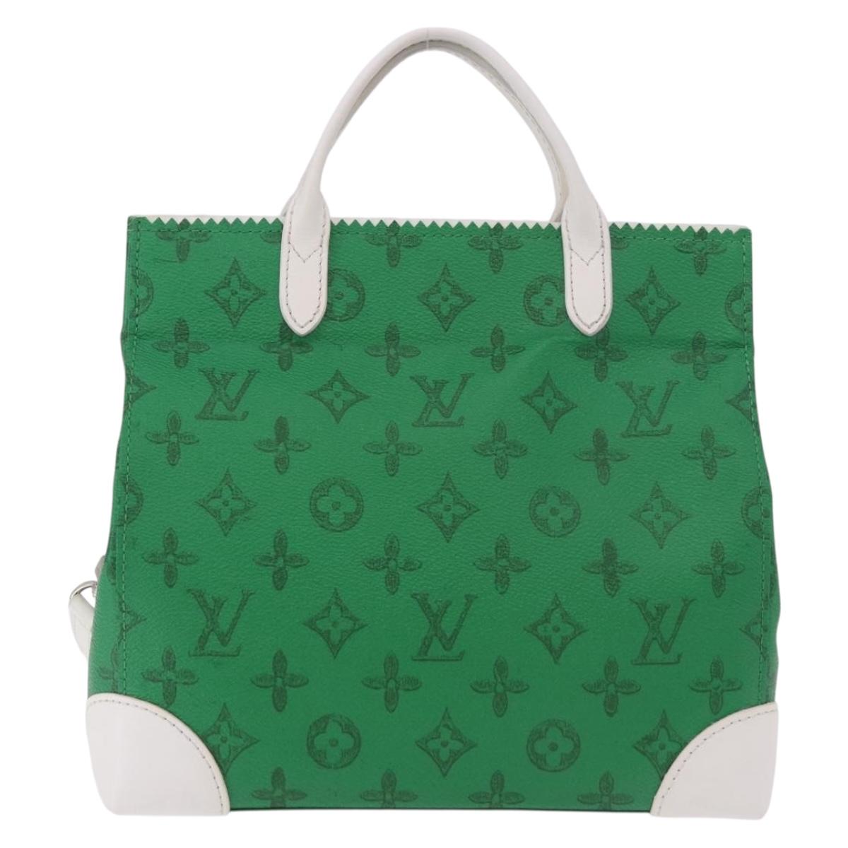 LOUIS VUITTON Monogram Everyday LV Shoulder Bag Green M80815 LV Auth 189565SM