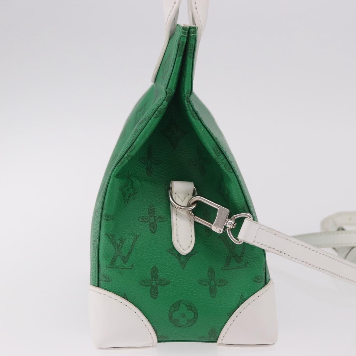 LOUIS VUITTON Monogram Everyday LV Shoulder Bag Green M80815 LV Auth 189565SM