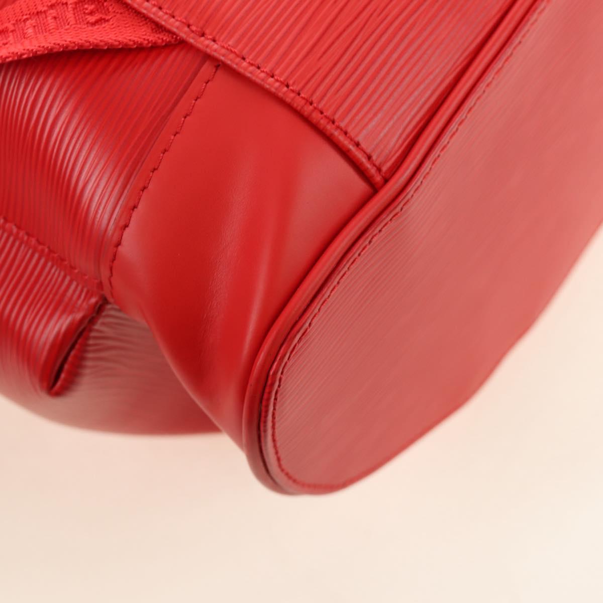 LOUIS VUITTON Epi Christopher PM Backpack LV × Supreme Red M53414 Auth 189566SM
