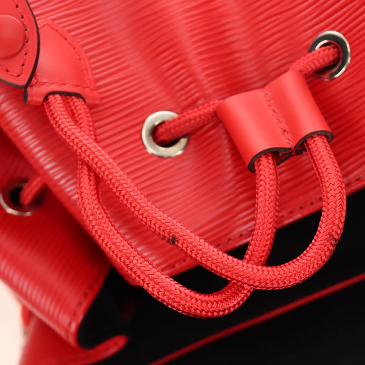LOUIS VUITTON Epi Christopher PM Backpack LV × Supreme Red M53414 Auth 189566SM