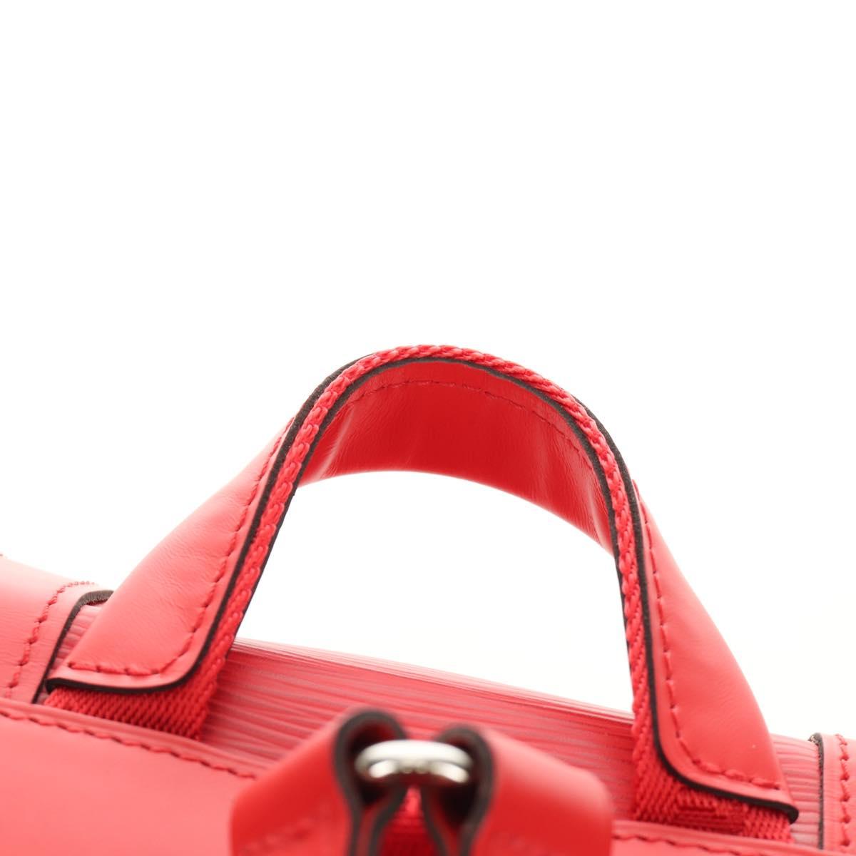 LOUIS VUITTON Epi Christopher PM Backpack LV × Supreme Red M53414 Auth 189566SM