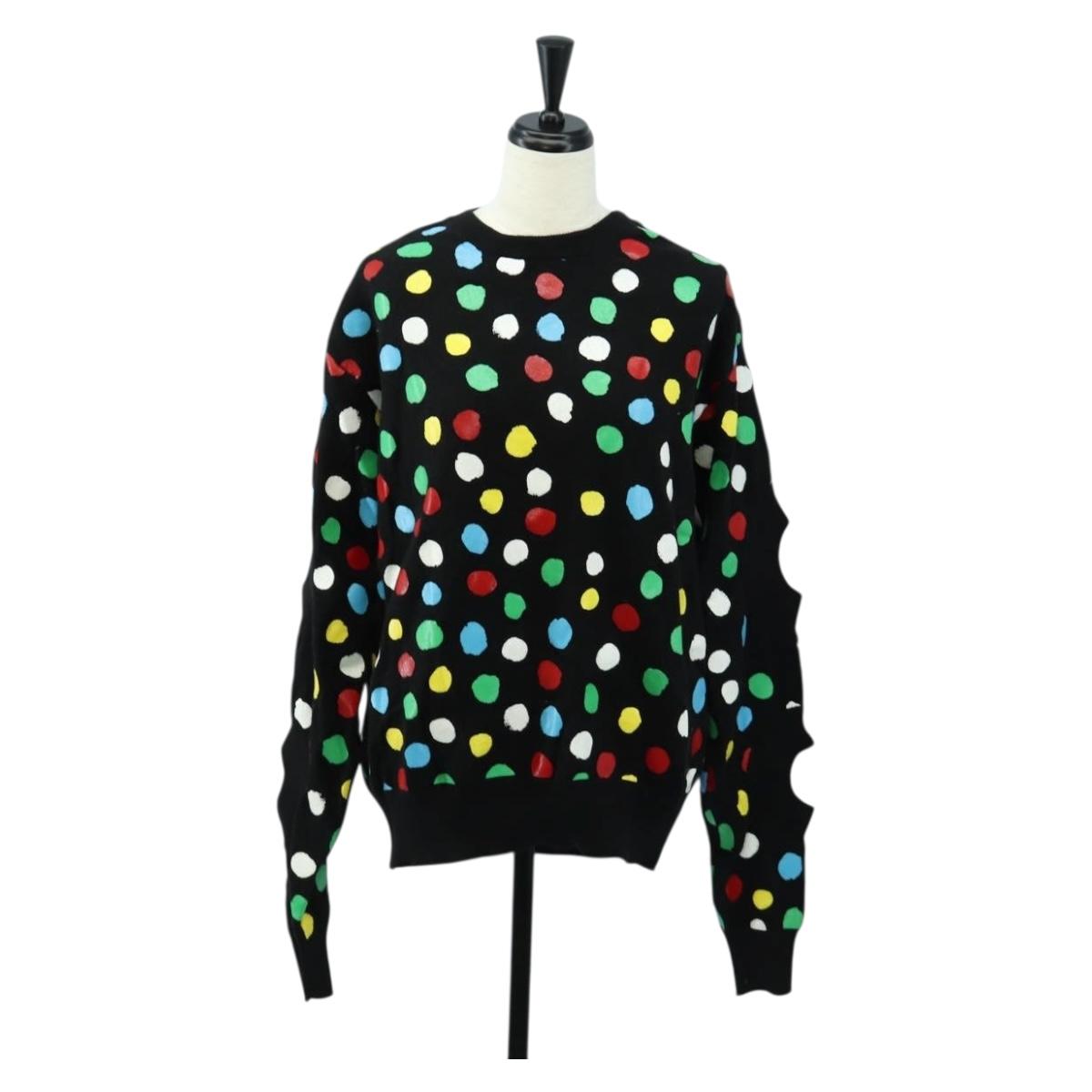 LOUIS VUITTON LVxYK Sweater Cashmere S Multicolor LV Auth 189569SAM