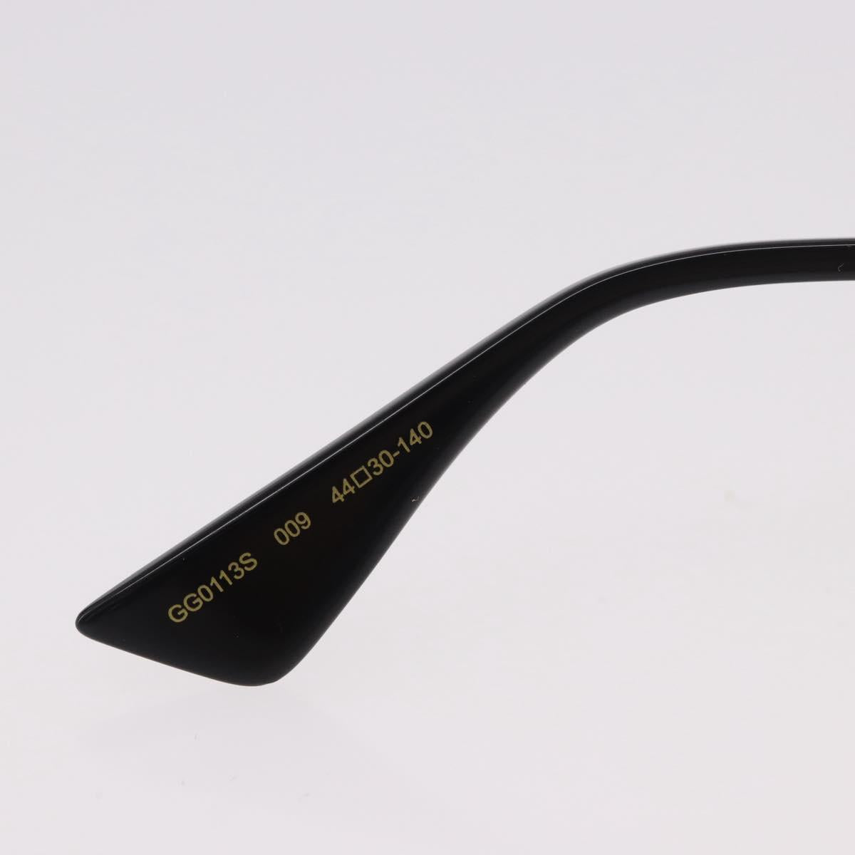 GUCCI Sunglasses metal Brown Auth 189575M