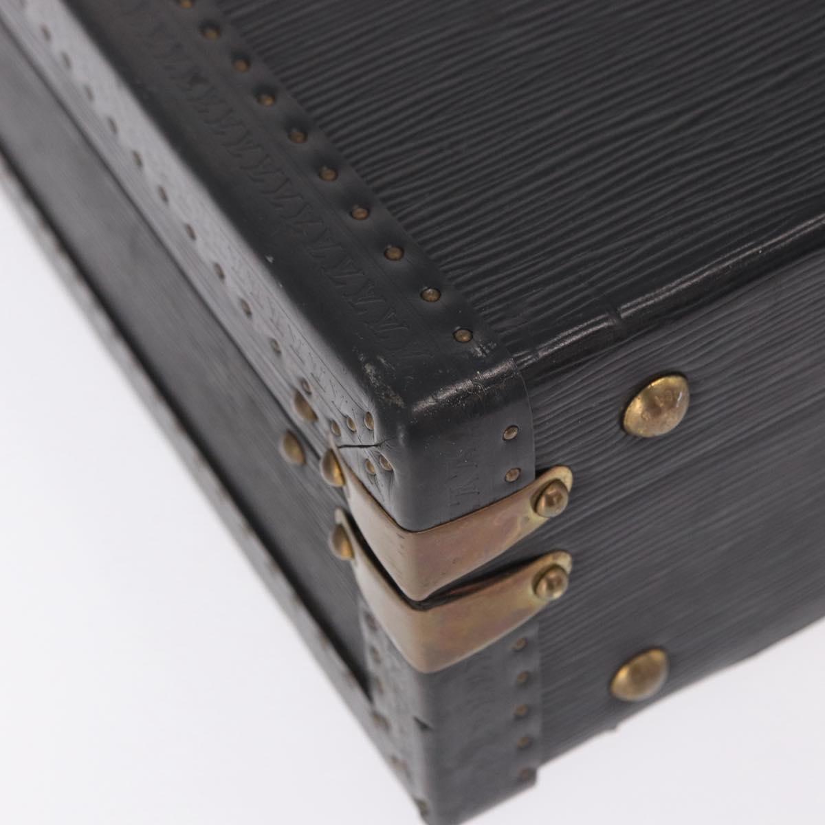 LOUIS VUITTON Epi President Trunk SPO Black M54212 LV Auth 189585