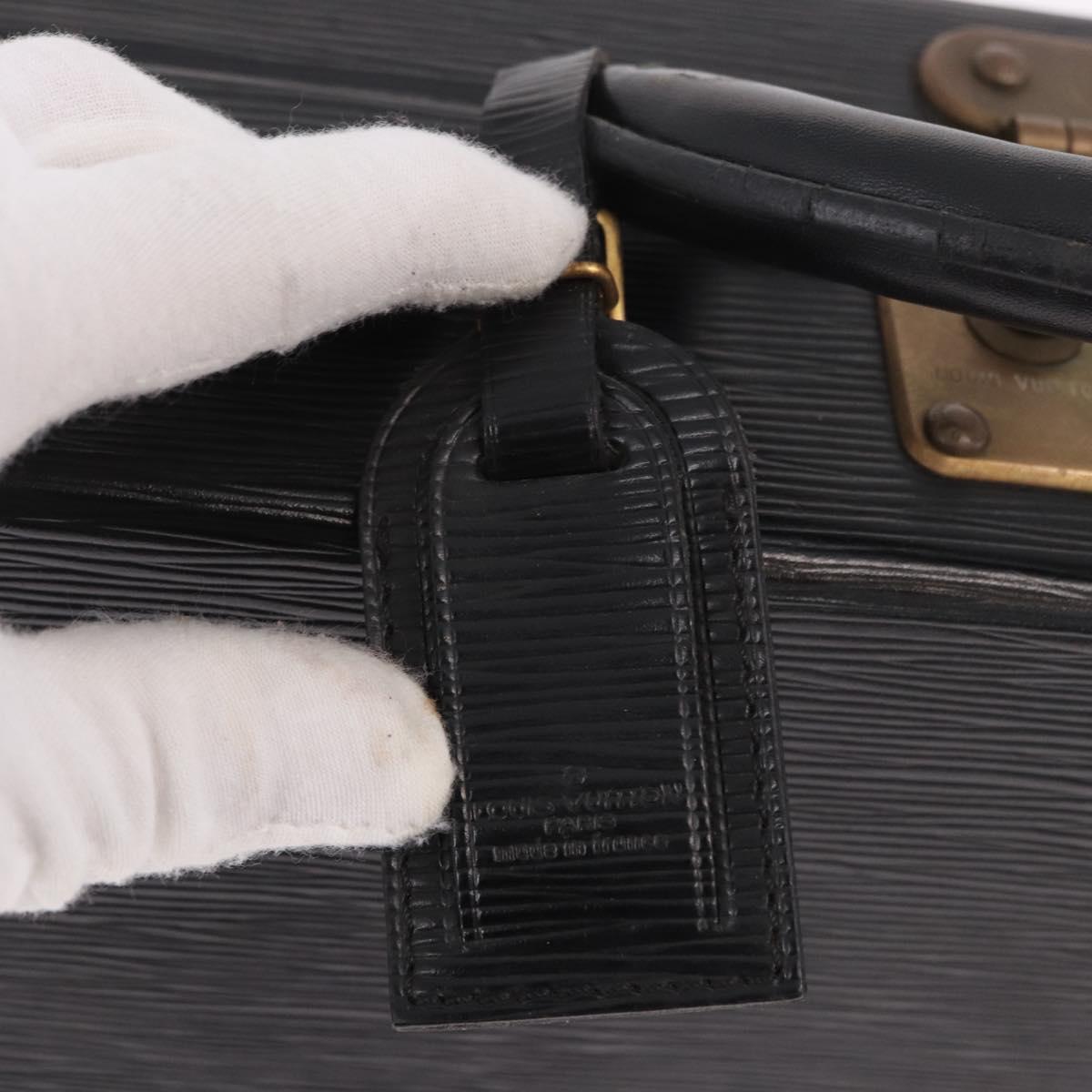 LOUIS VUITTON Epi President Trunk SPO Black M54212 LV Auth 189585