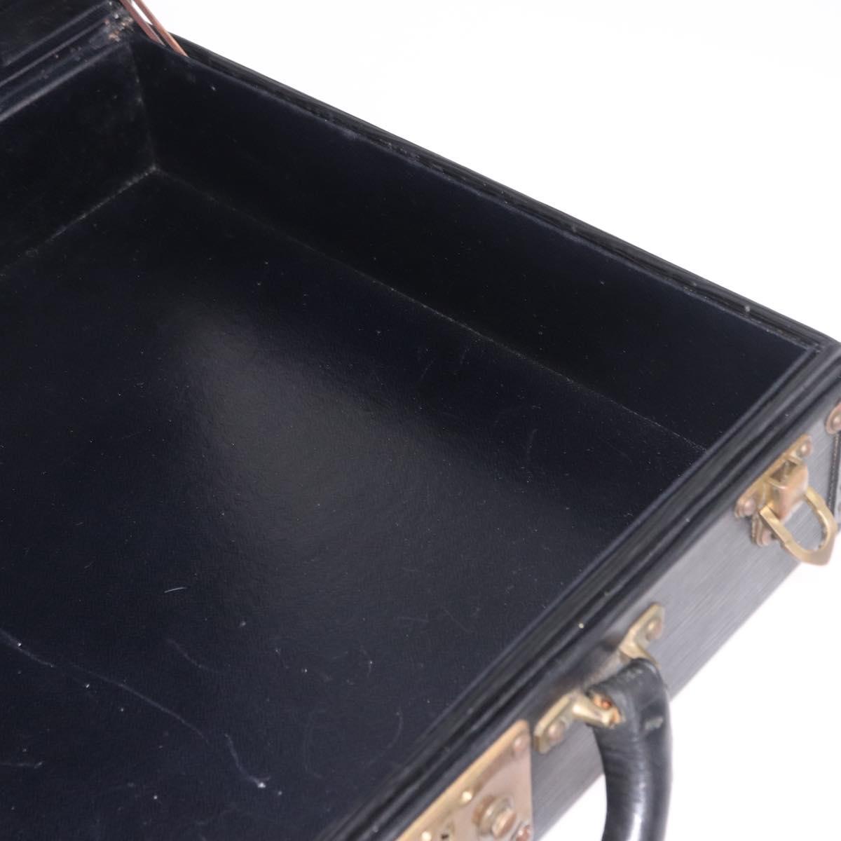 LOUIS VUITTON Epi President Trunk SPO Black M54212 LV Auth 189585