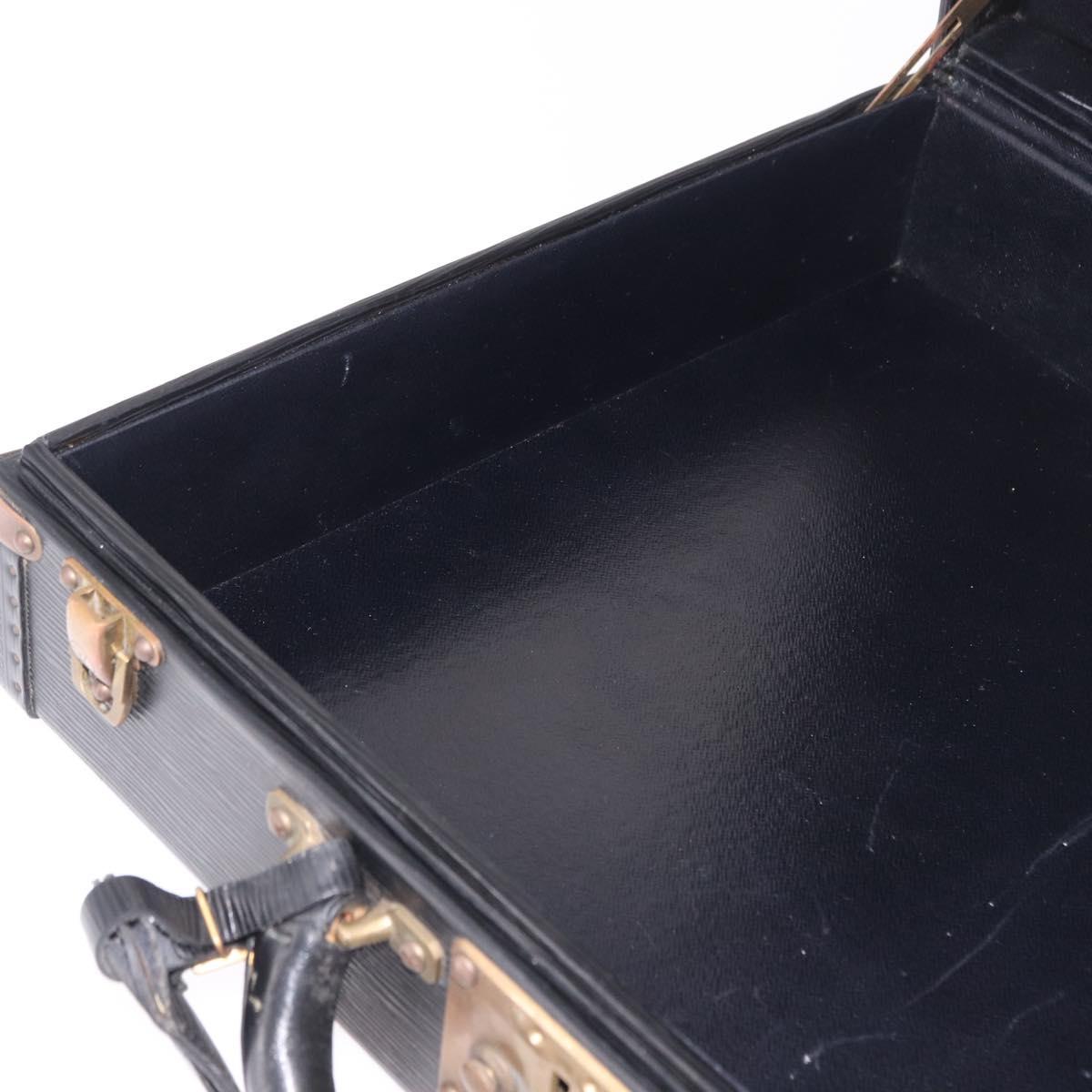 LOUIS VUITTON Epi President Trunk SPO Black M54212 LV Auth 189585