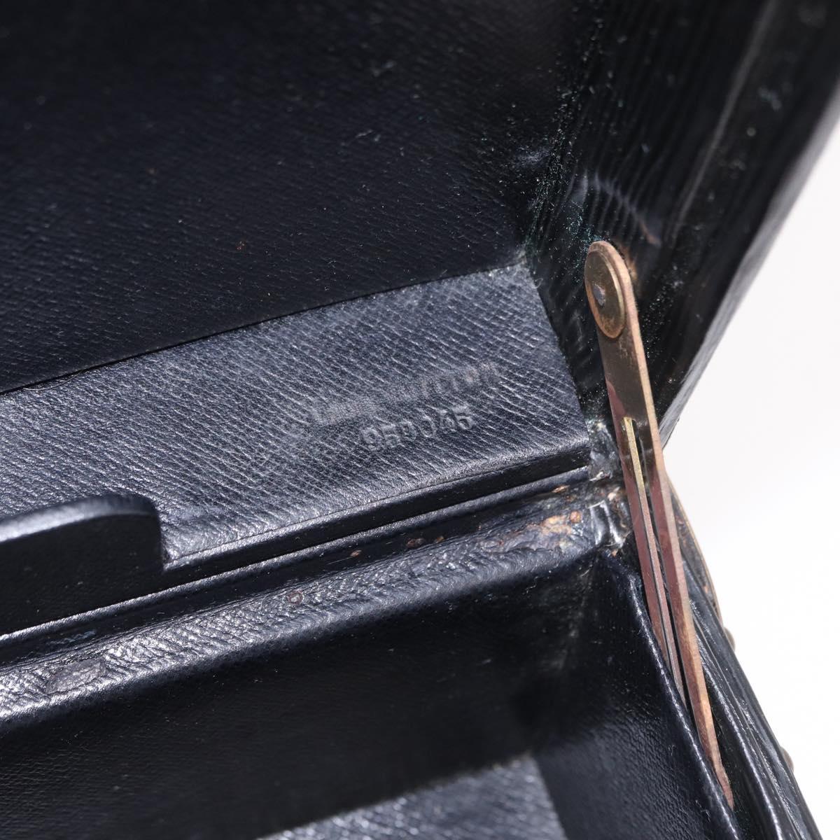 LOUIS VUITTON Epi President Trunk SPO Black M54212 LV Auth 189585
