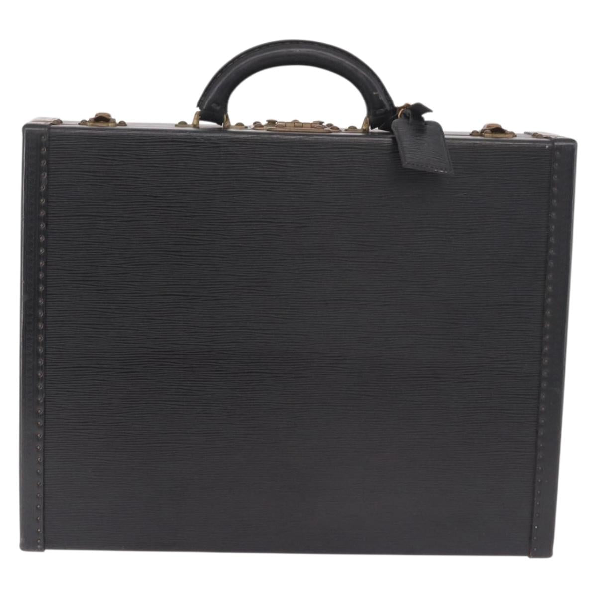 LOUIS VUITTON Epi President Trunk SPO Black M54212 LV Auth 189585