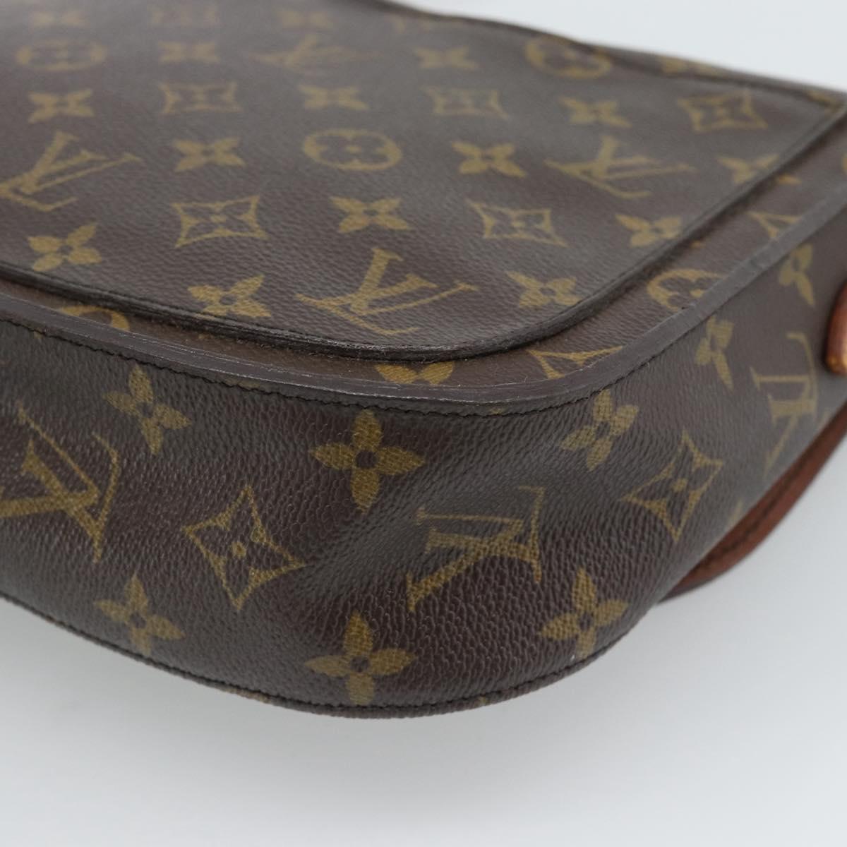 LOUIS VUITTON Monogram Saint Cloud GM Shoulder Bag M51242 LV Auth 189602