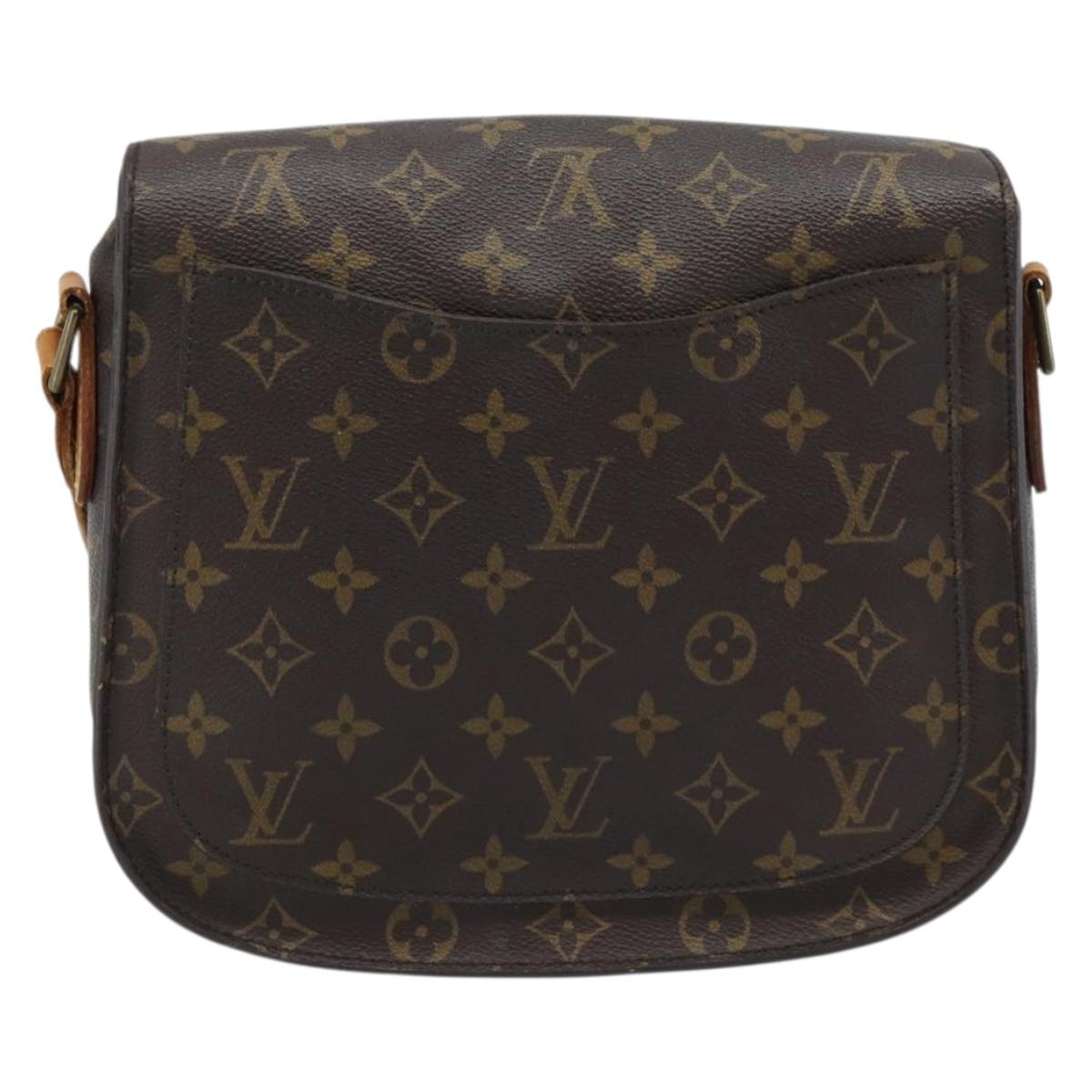 LOUIS VUITTON Monogram Saint Cloud GM Shoulder Bag M51242 LV Auth 189602