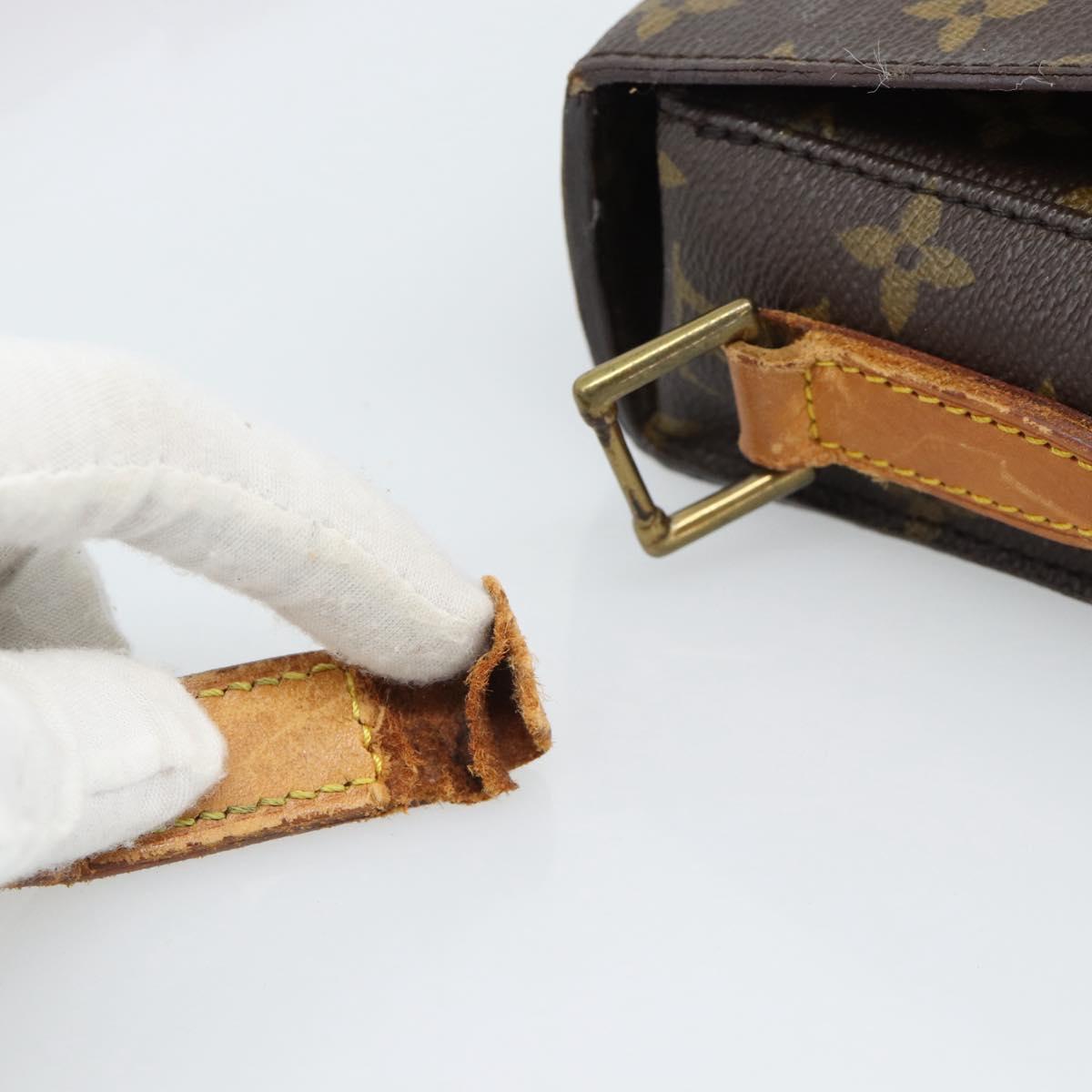 LOUIS VUITTON Monogram Saint Cloud GM Shoulder Bag M51242 LV Auth 189602