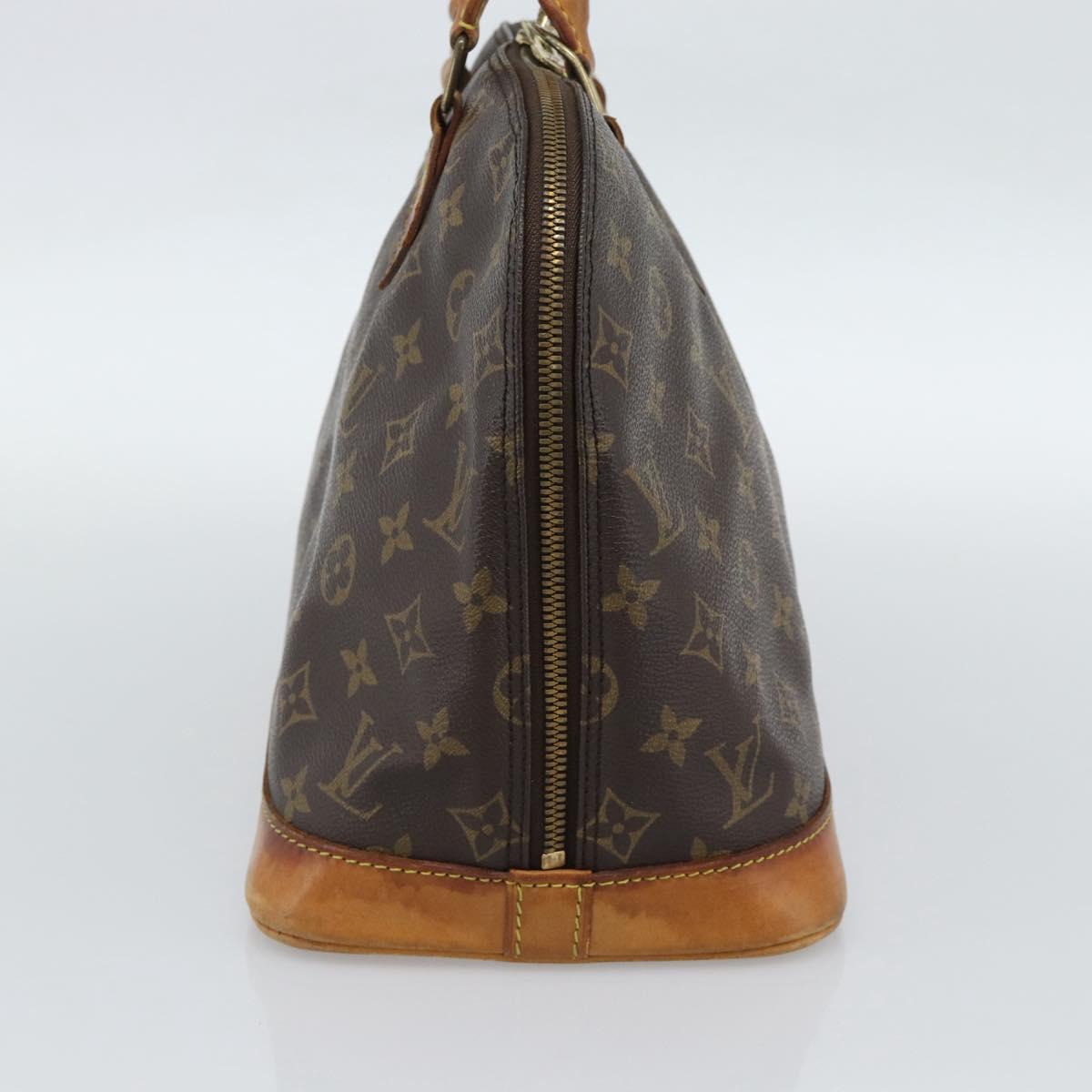 LOUIS VUITTON Monogram Alma Hand Bag M51130 LV Auth 189623