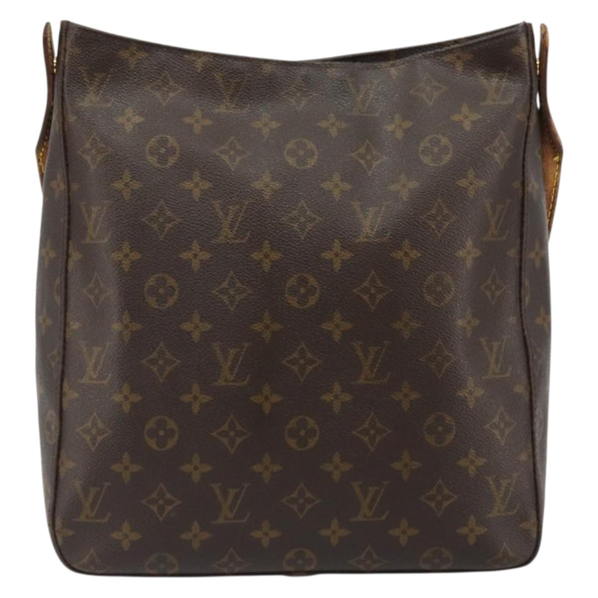 LOUIS VUITTON Monogram Looping GM Shoulder Bag M51145 LV Auth 189630