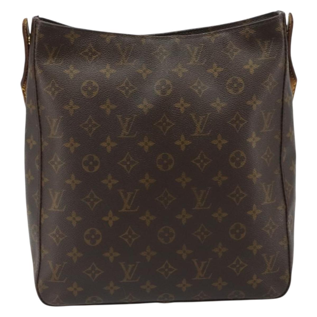 LOUIS VUITTON Monogram Looping GM Shoulder Bag M51145 LV Auth 189630