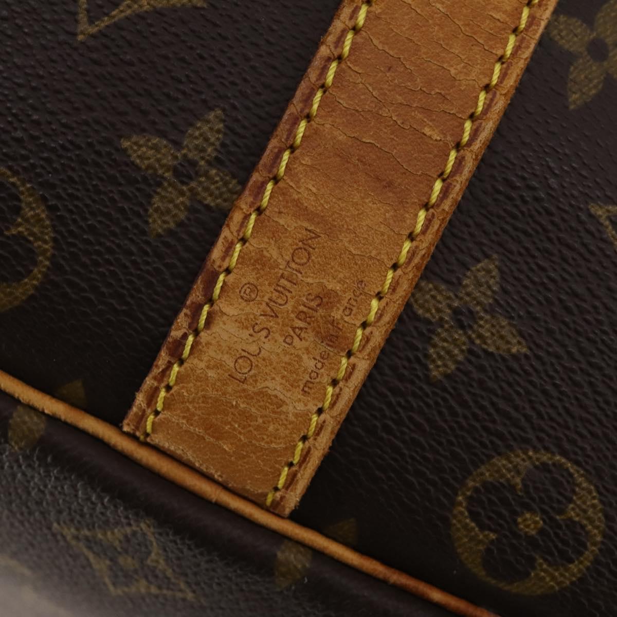 LOUIS VUITTON Monogram Keepall Bandouliere 50 Boston Bag M41416 LV Auth 189632