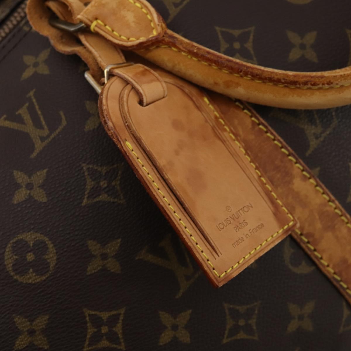 LOUIS VUITTON Monogram Keepall Bandouliere 50 Boston Bag M41416 LV Auth 189632