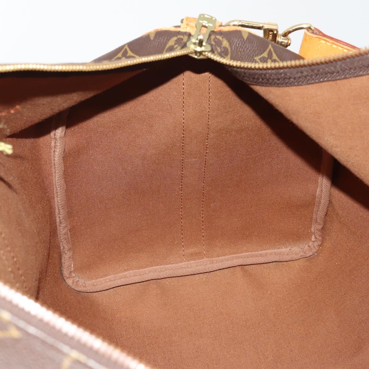 LOUIS VUITTON Monogram Keepall Bandouliere 50 Boston Bag M41416 LV Auth 189632