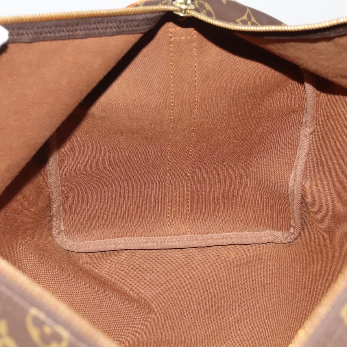 LOUIS VUITTON Monogram Keepall Bandouliere 50 Boston Bag M41416 LV Auth 189632