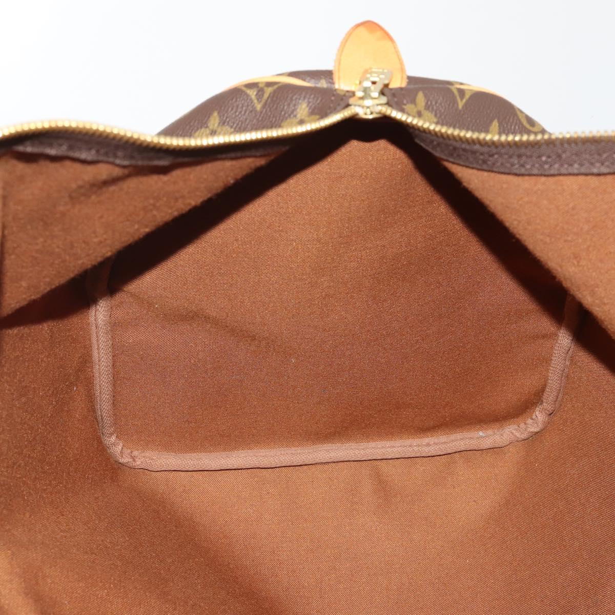 LOUIS VUITTON Monogram Keepall 55 Boston Bag M41424 LV Auth 189633