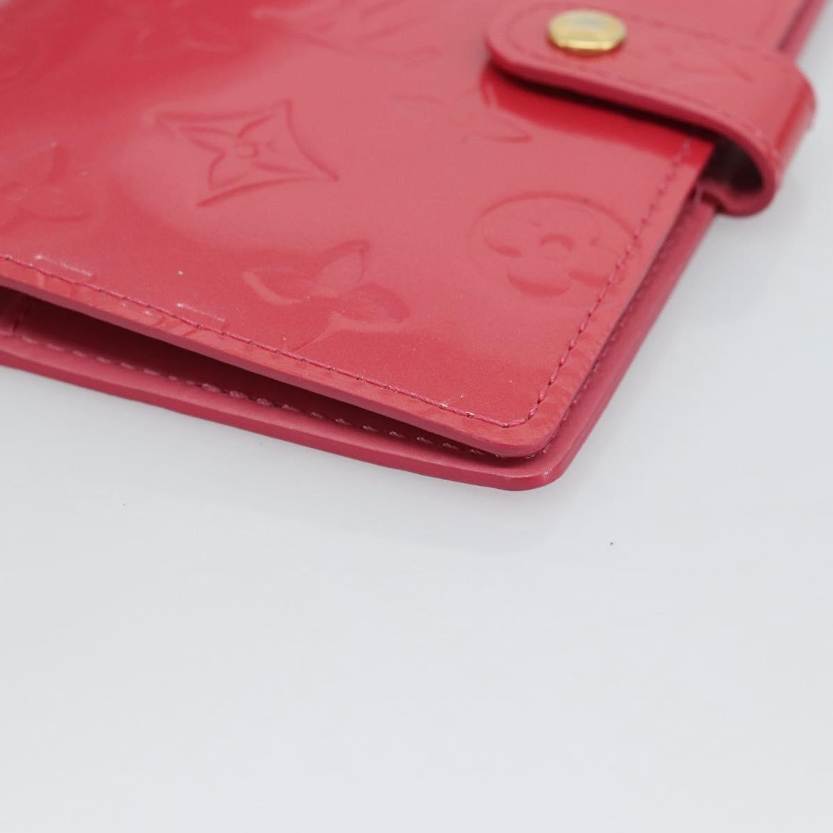 LOUIS VUITTON Vernis Agenda PM Day Planner Cover Fran Boise R2101F Auth 189639A