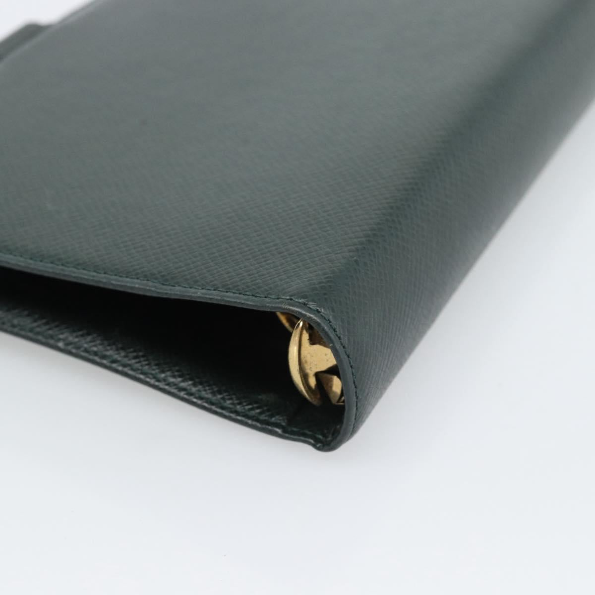 LOUIS VUITTON Taiga Agenda MM Day Planner Cover Epicea R20403 LV Auth 189655