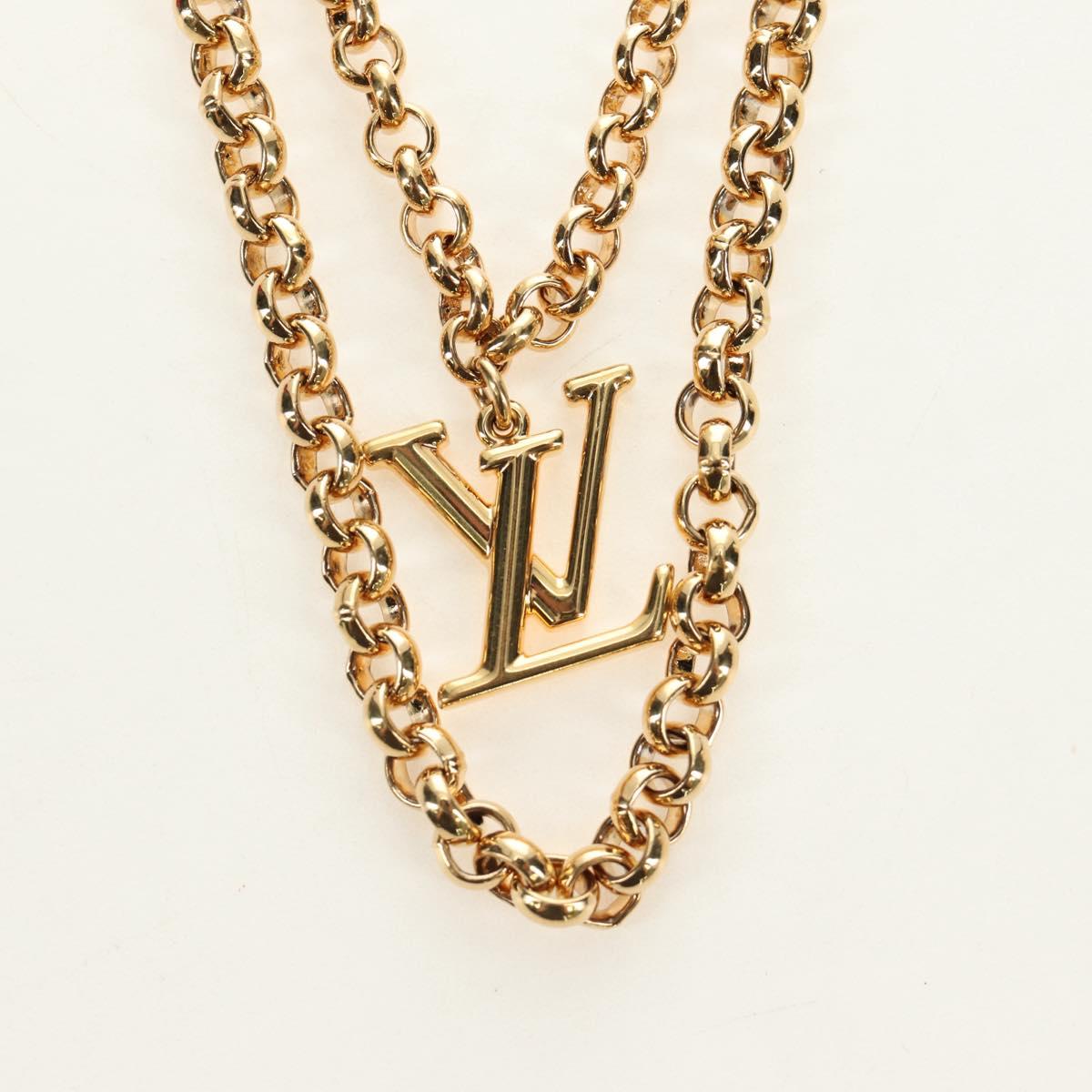 LOUIS VUITTON LVxTM Bag Chain Cherry Bag Charm metal Gold M02598 Auth 189656SAM
