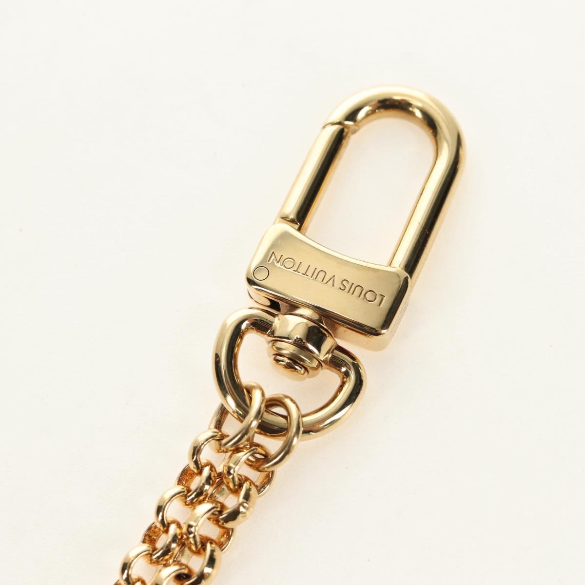 LOUIS VUITTON LVxTM Bag Chain Cherry Bag Charm metal Gold M02598 Auth 189656SAM