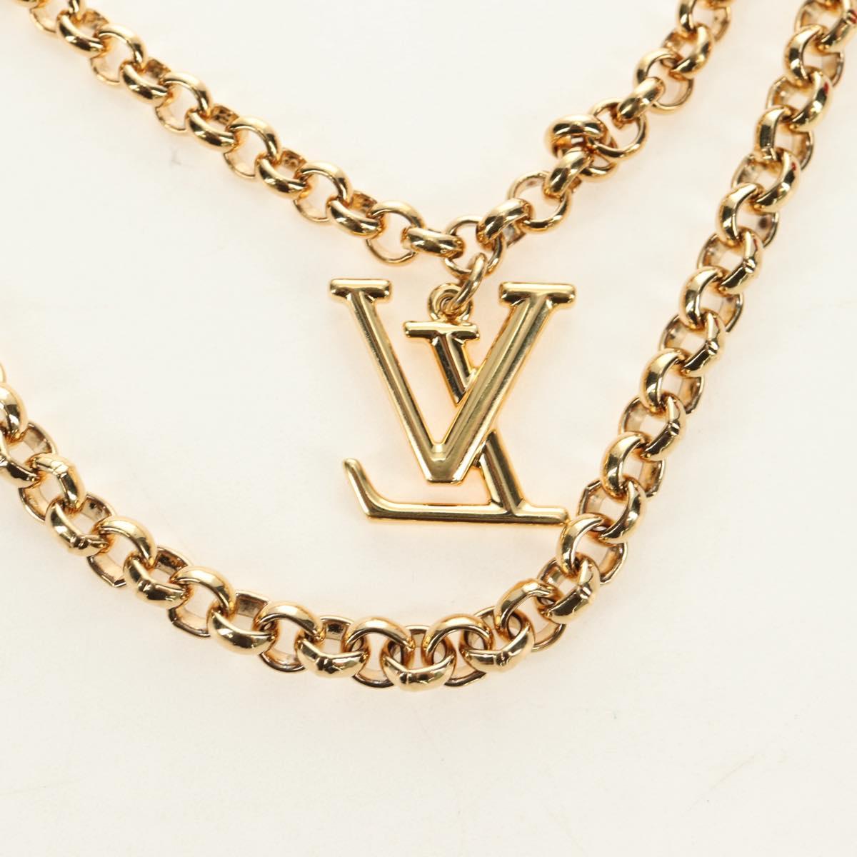 LOUIS VUITTON LVxTM Bag Chain Cherry Bag Charm metal Gold M02598 Auth 189656SAM