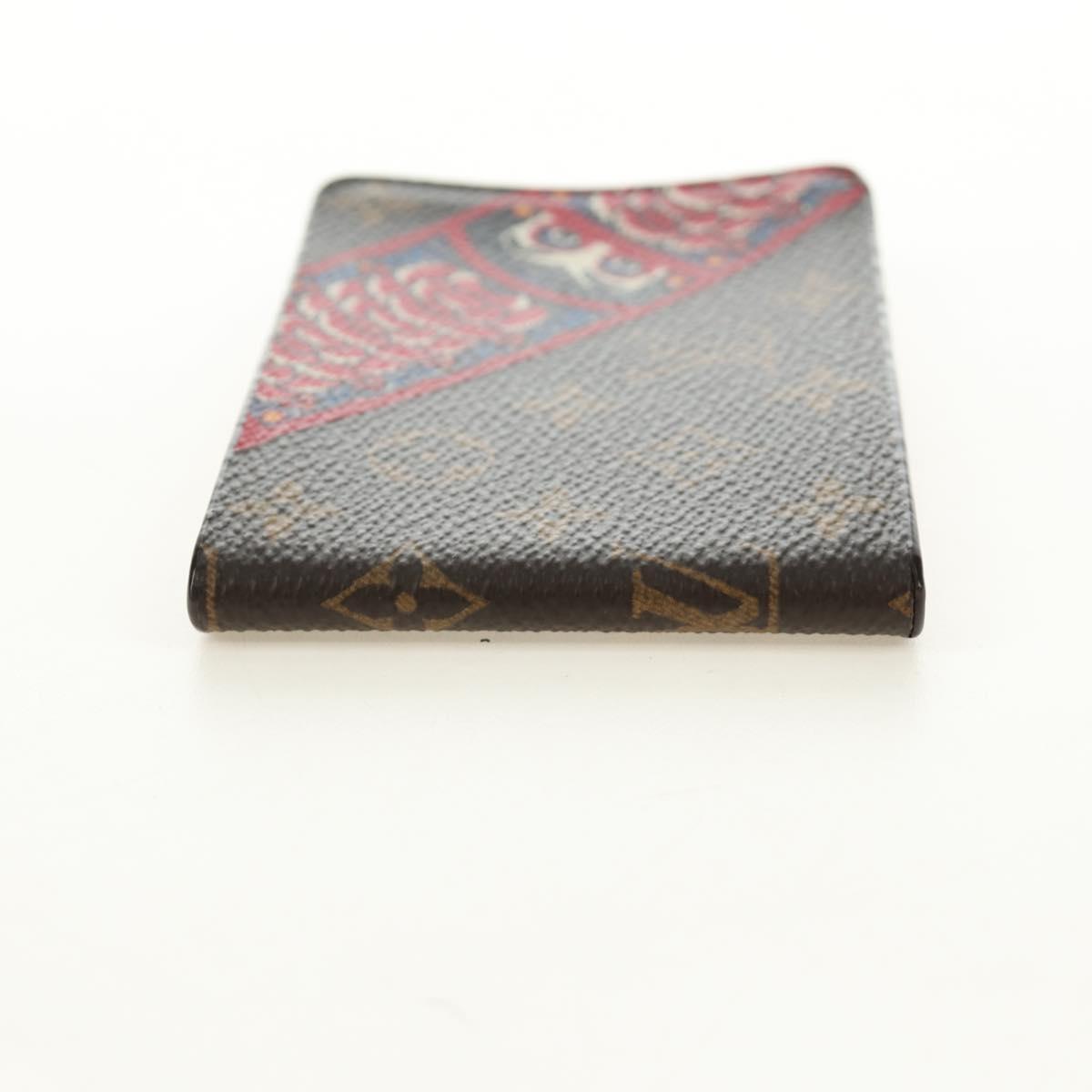 LOUIS VUITTON Monogram Miroir Nomade Olériyan Dalmat Mirror GI0235 Auth 189658M