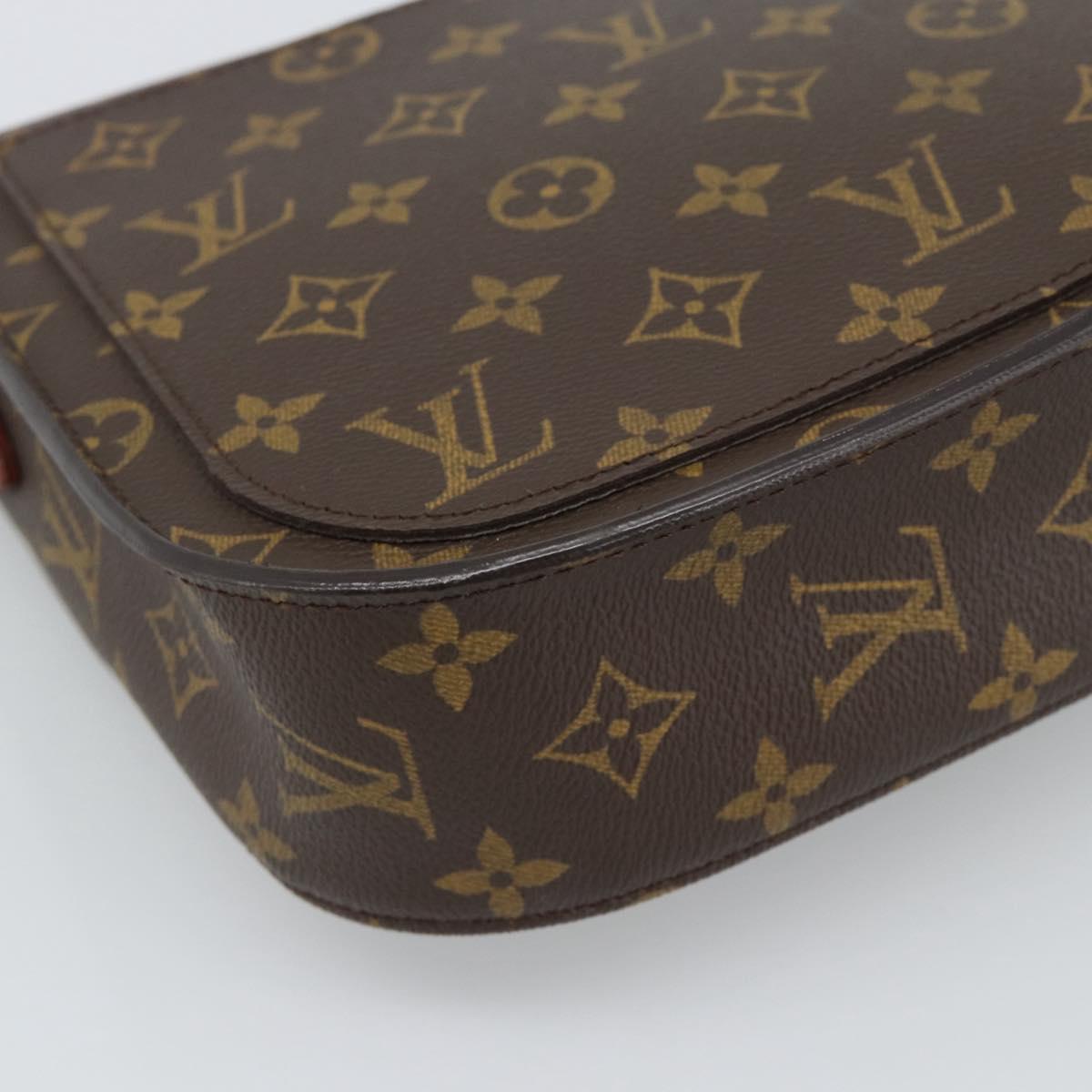 LOUIS VUITTON Monogram Saint Cloud GM Shoulder Bag M51242 LV Auth 189664V