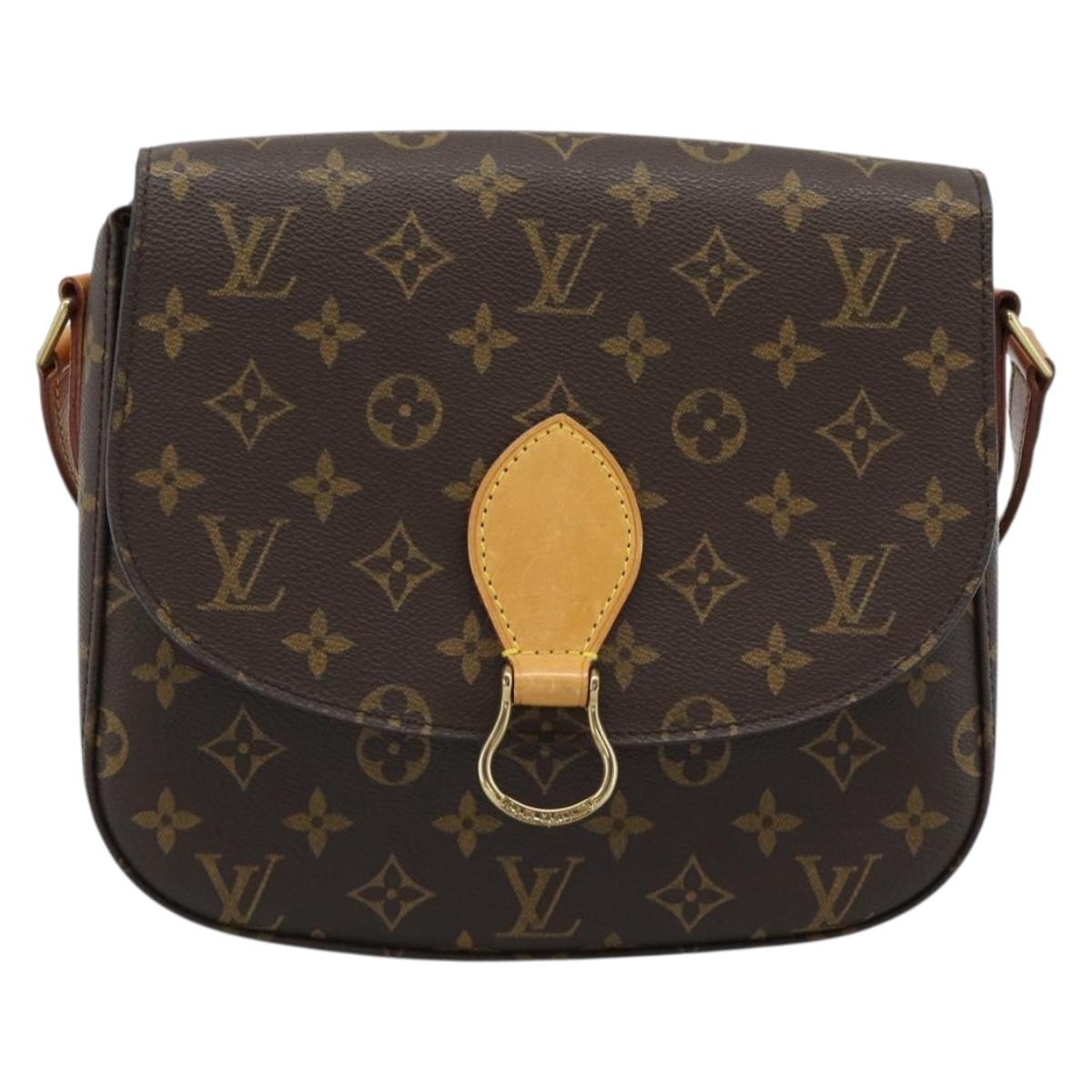 LOUIS VUITTON Monogram Saint Cloud GM Shoulder Bag M51242 LV Auth 189664V
