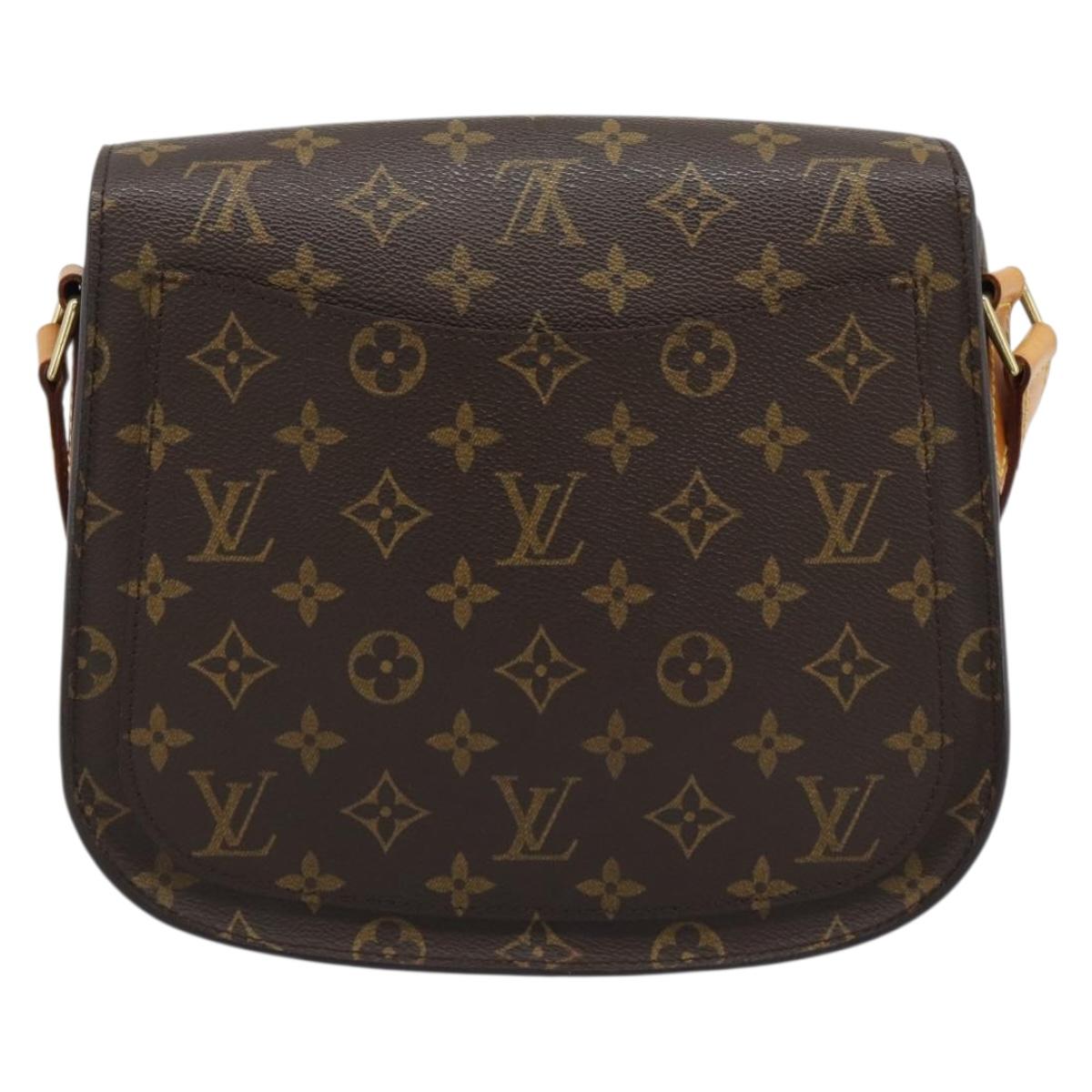 LOUIS VUITTON Monogram Saint Cloud GM Shoulder Bag M51242 LV Auth 189664V