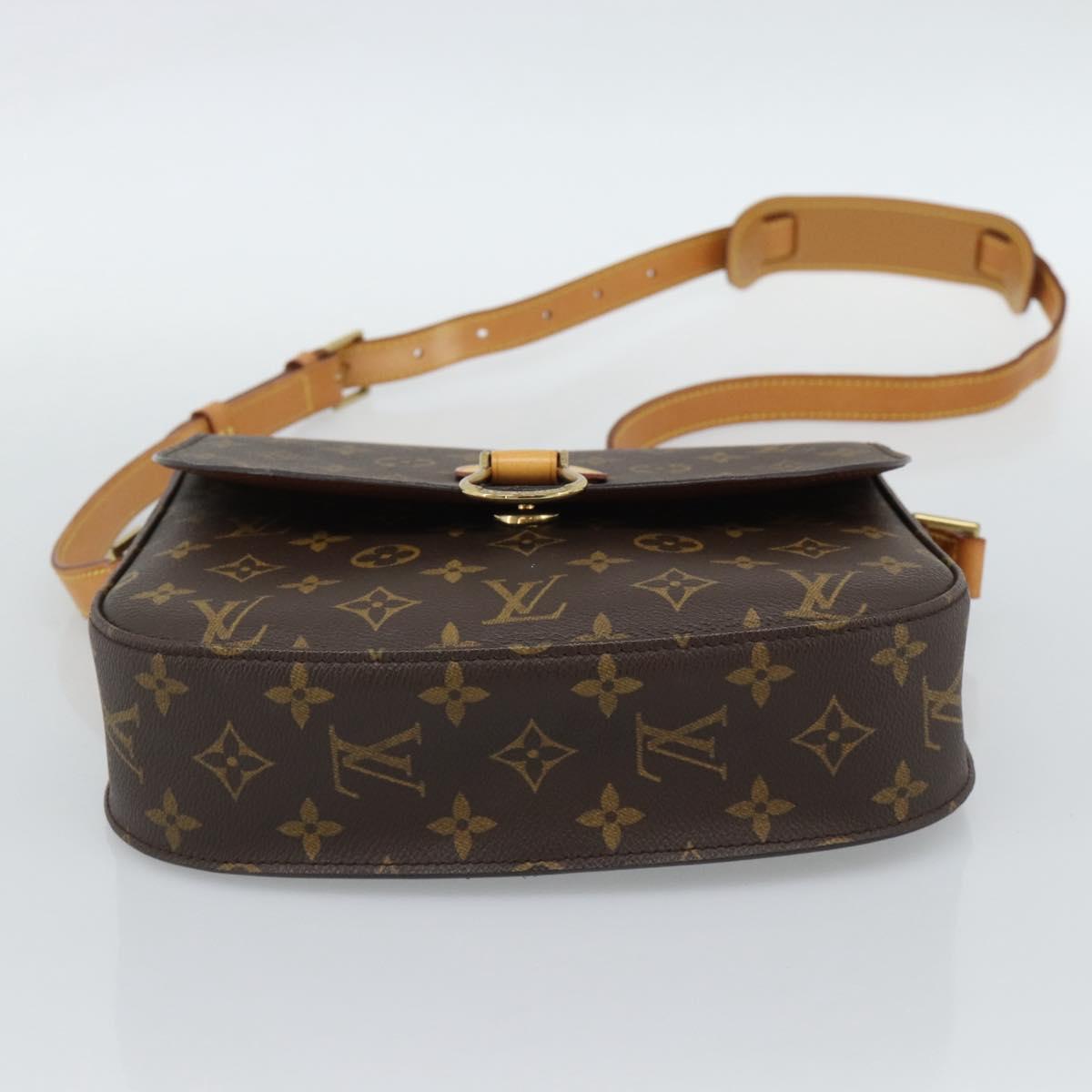 LOUIS VUITTON Monogram Saint Cloud GM Shoulder Bag M51242 LV Auth 189664V