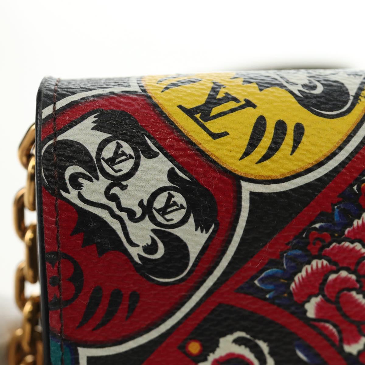 LOUIS VUITTON Monogram Kabuki Twist MM Shoulder Bag M67270 LV Auth 189668SAM