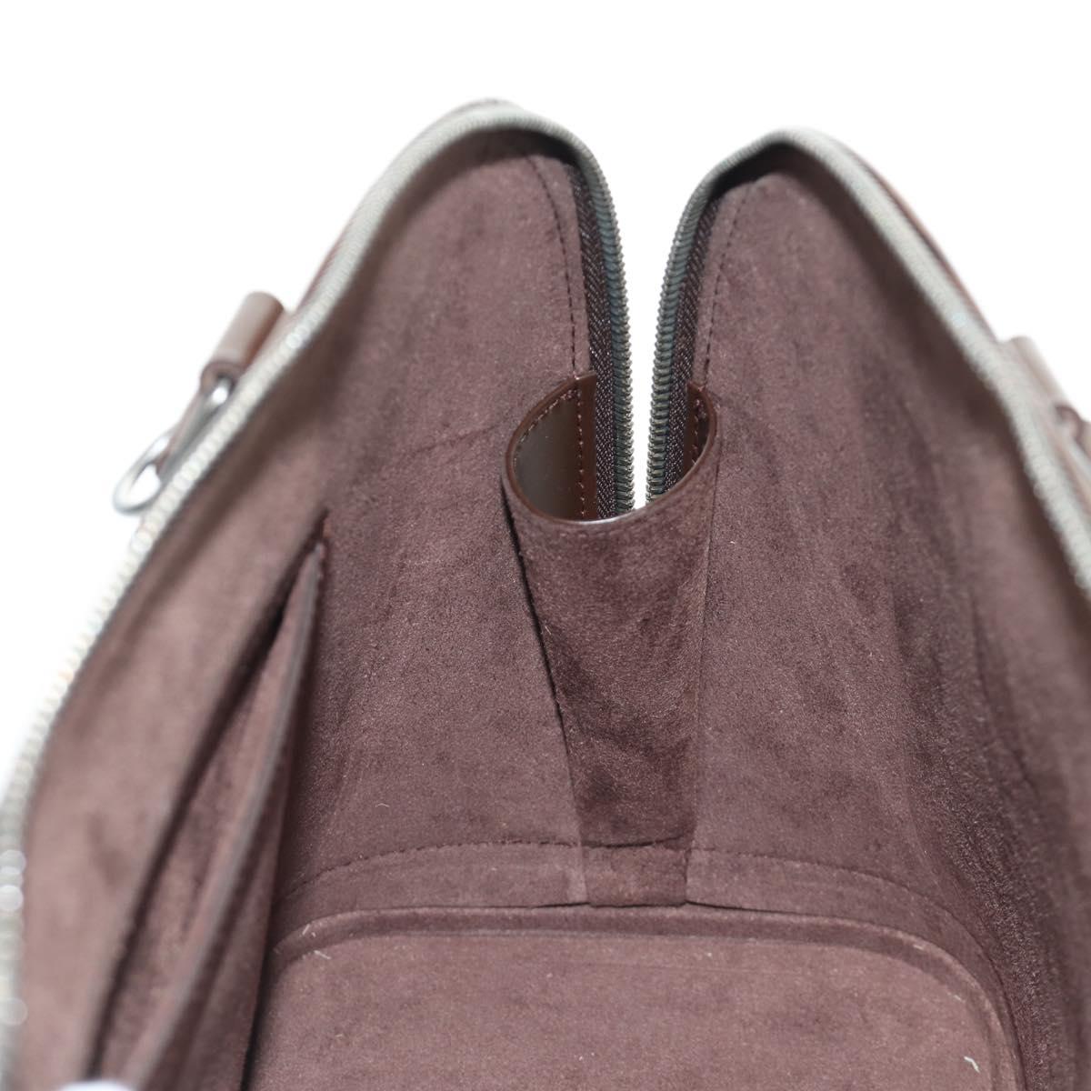 LOUIS VUITTON Epi Alma Hand Bag Mocha M5214D LV Auth 189669V