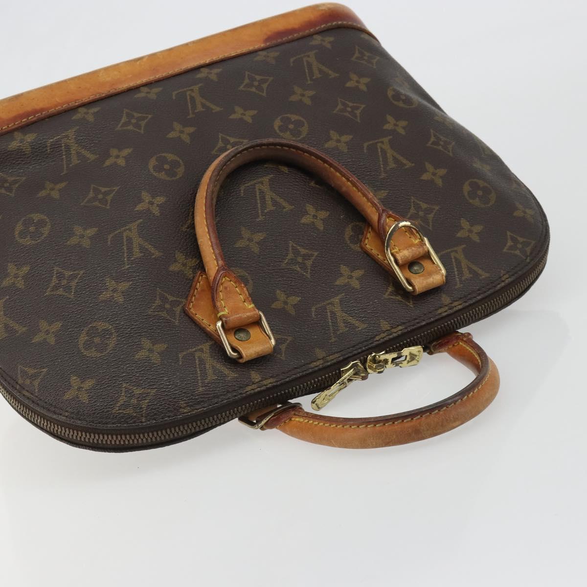 LOUIS VUITTON Monogram Alma Hand Bag M51130 LV Auth 189673