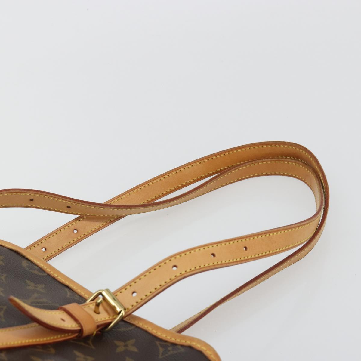 LOUIS VUITTON Monogram Bucket GM Shoulder Bag M42236 LV Auth 189676
