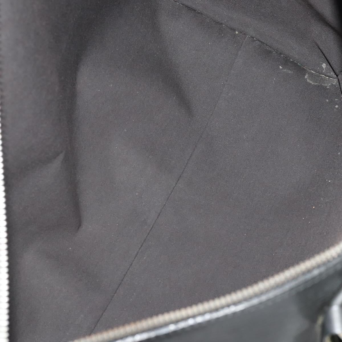 LOUIS VUITTON Epi Keepall 45 Boston Bag Black M42972 LV Auth 189677
