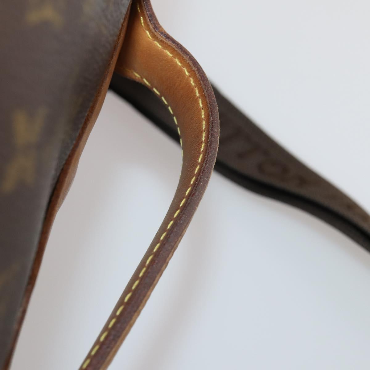LOUIS VUITTON Monogram Sac Marine Shoulder Bag M41235 LV Auth 189698A